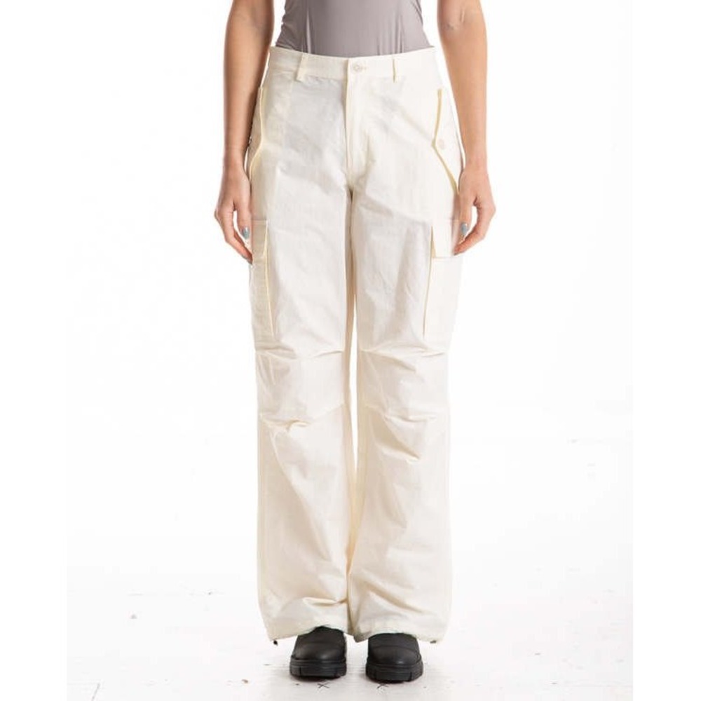 NWT Oval Square OS Work Pants in Gardenia Cream Wide Leg‎ Cargo Utility - Medum